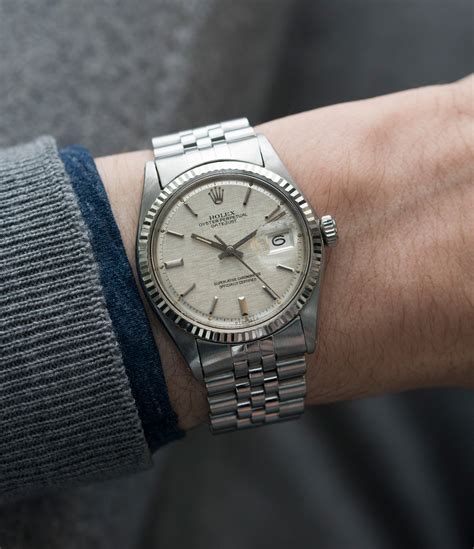 rolex oyster perpetual date 1601|rolex 1601 dial.